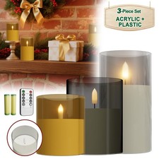 3 Stück LED Kerzen