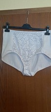 Miederhose , Weiß glänzend,Gemustert, Viania Gr.100 Gebr. Unisex