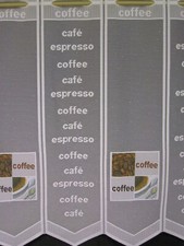 Scheibengardine Bistrogardine Gardine 265618 Cafe Espresso 58 cm hoch Größenwahl