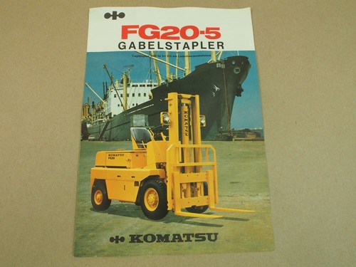 Prospekt komatsu fg20 - prospekt,