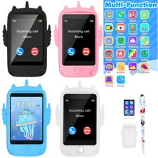 Kinder Smartphone Spielzeug Handy mit Anrufen SOS MP3 Kamera 19 Lernspiel