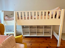 Halbhochbett weiß Bopita Mix