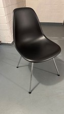 Vitra plastic side chair - chair, dsx