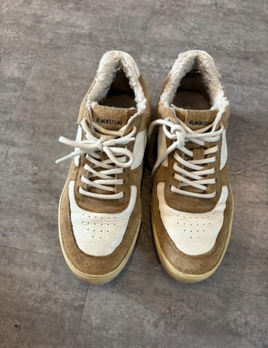 Blackstone lammfell sneaker - blackstone,