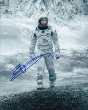 MATTHEW MCCONAUGHEY signed Autogramm 20x25cm INTERSTELLAR in Person autograph AC