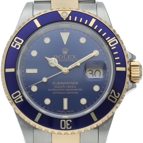 Rolex submariner datum blaue - rolex,