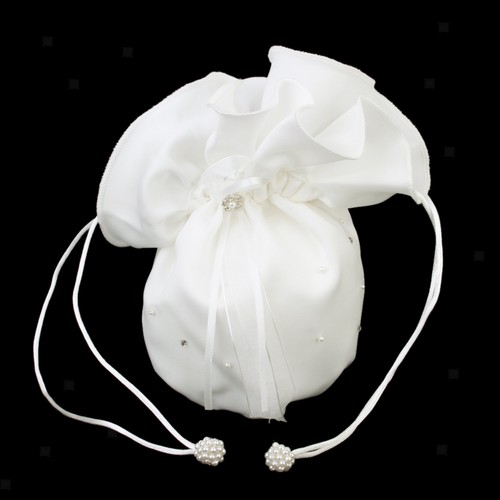 Braut satin tasche - satin,
