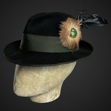 Vintage Herren Hut Fedora