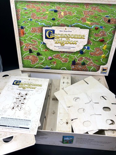 Carcassonne big box - carcassonne, leere