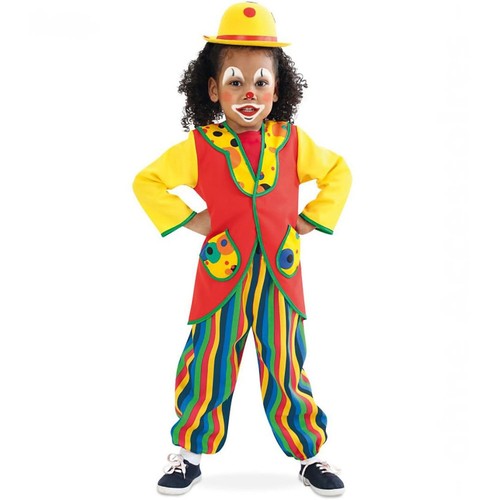 Kinder clownkostüm karneval - kinder,