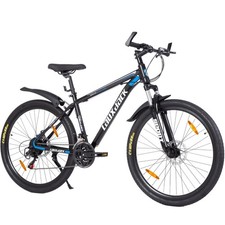 LAUXJACK 27.5 ZOLL 21GANG SHIMANO Blau MOUNTAINBIKE CITYRAD für Damen & Herren