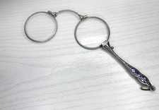 Antikes Lorgnon, Lorgnette, Klappbrille, um 1900 , bestens erhalten