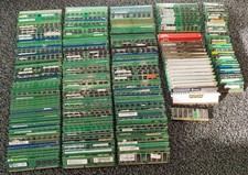 Konvolut - 253x Arbeitsspeicher (4.335 gr.) Schrott / Goldgewinnung / Recycling