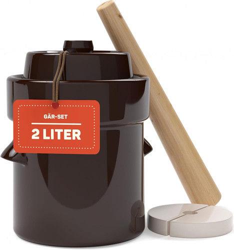 Gärtopf liter zum - liter, einlegen