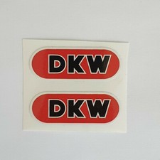 2 Aufkleber DKW Tanklogo * Typ 110 * Typ 111* Moped * Oldtimer * Set