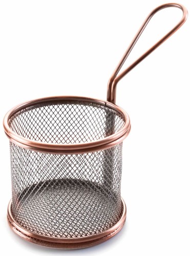 Mini frittierkorb 9 cm - -,