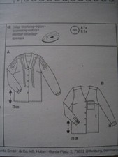 Burda 6274 Style Schnittmuster - Bluse - Gr. 34 - 44