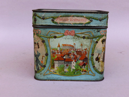 Alte blechdose lebkuchen - alte,