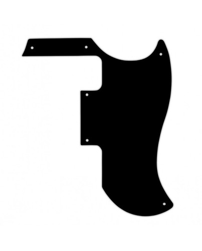 Pickguard schwarz 3ply für - pickguard,
