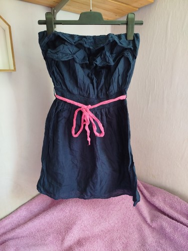 Kleid dunkel blau - kleid, sommer