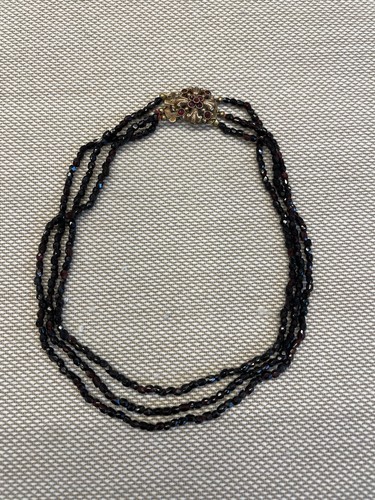 Biedermeier granat perlen - biedermeier,