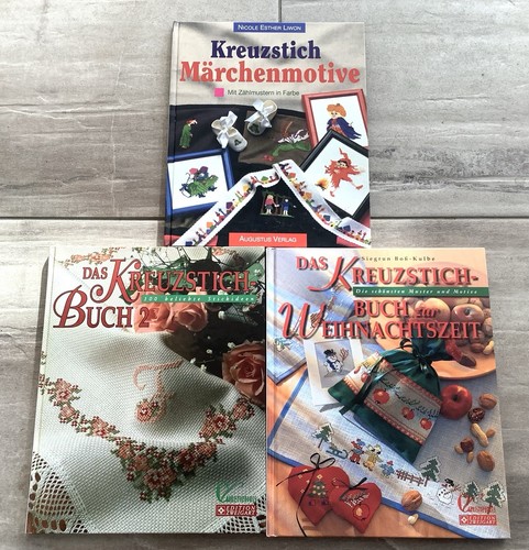 Konvolut 3 kreuzstich - konvolut, /