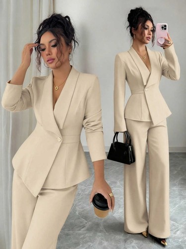 Einreiher damenblazer mit - damenblazer,