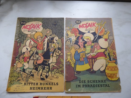 Mosaik comik von hannes hegen - hannes,