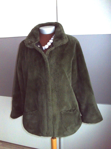 Damen webpelz teddyjacke - webpelz, /teddyjacke