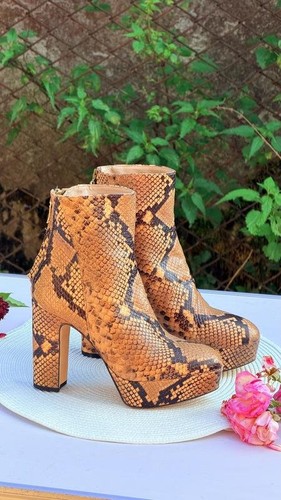Women zara ankle - boots, brown