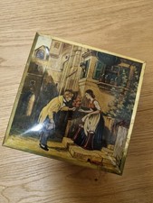 Midcentury Vintage Haribo Lakritzen Bonn Blechdose Schatulle Carl Spitzweg Motiv
