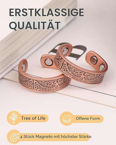 Magnetische ringe vital ring - ringe,