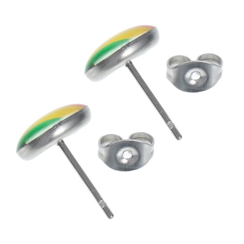 Lustige ohrstecker regenbogen - ohrstecker,