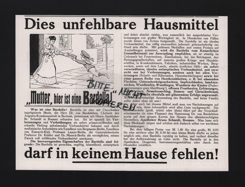 Bremen werbung 1912 - bremen,,