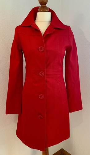 Roter leichter mantel m - mantel, h&m