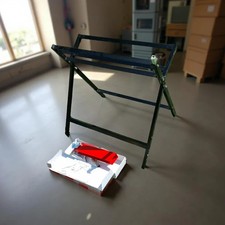 McCulloch klappbarer Metallsägebock mit Schiene TLO008