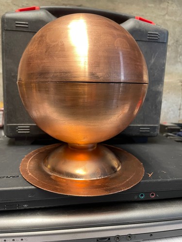 150mm halbkugel kupfer zum - zum, bau