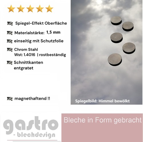 Edelstahl blech glanz - edelstahl, geglüht