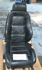 AUDI TT 8N Leder Sitz Schwarz