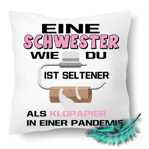 Schwester kissen fotokissen - kissen,