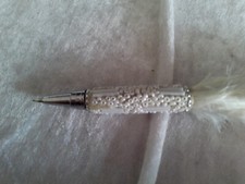 Kugelschreiber/Pailetten/Perle