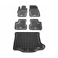Satz Fußmatten und Matte für