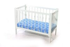 1 x altes Kinderbett Holz weiß Vintage Holzbett Bett Kinder