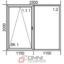 Wintergarten Fenster mit
