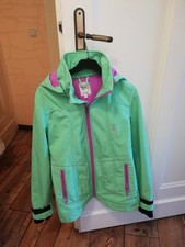 mintgrüne Softshelljacke