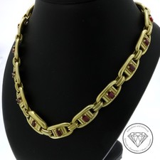 Wert 39.350,- Original Kieselstein Cord Rubin Collier 750 Gold massiv xxyy