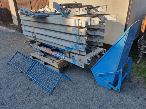 12meter dachaufzug mit - dachaufzug, mulde