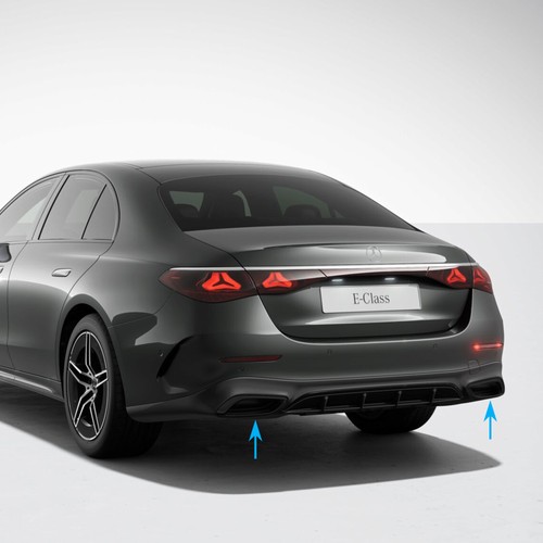 Auspuffblenden amg nightpaket - auspuffblenden,