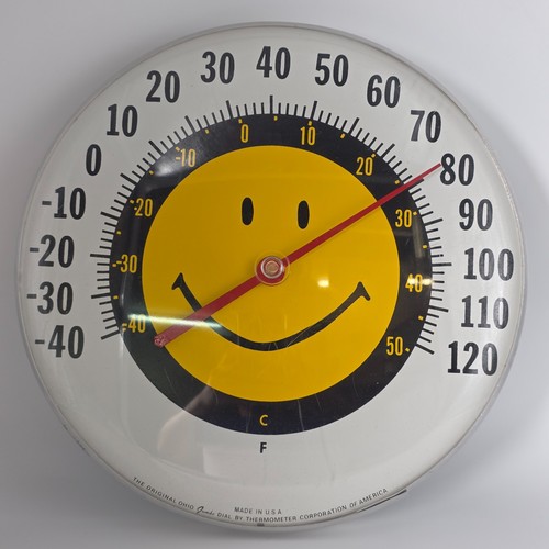 Vintage thermometer ohio jumbo - vintage,