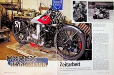 Motorrad Classic 1835) Teil I - Horex Renngespann Restaurierung - ein interessan